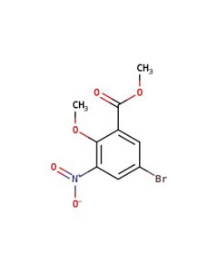 Astatech METHYL 5-BROMO-2-METHOXY-3-NITROBENZOATE; 1G; Purity 98%; MDL-MFCD21340336